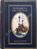 Book cover of Warships and their Story by FLETCHER, R.A.F.